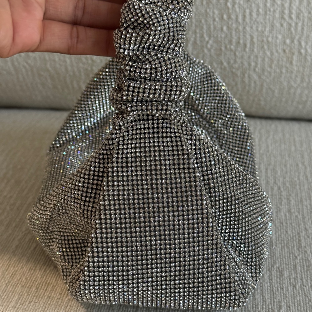 Alexander Wang Silver Crystal Purse - Picture 4 of 6